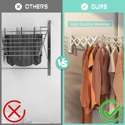 Wall Mounted Clothes Drying Hanger